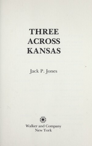 Book cover for Three Across Kansas