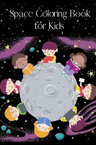 Cover of Space Coloring book For Kids