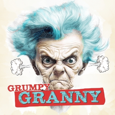 Book cover for Grumpy Granny Coloring Book for Adults