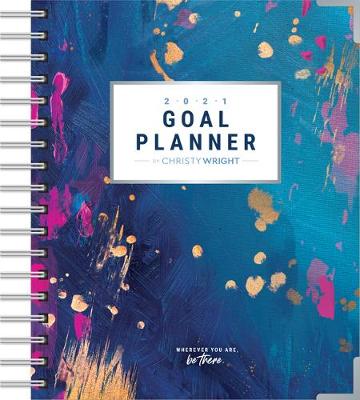 Book cover for The Christy Wright Goal Planner 2021