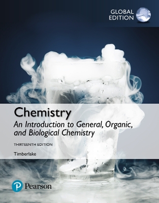 Book cover for Chemistry: An Introduction to General, Organic, and Biological Chemistry, Global Edition