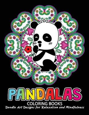 Book cover for Pandalas Coloring Book