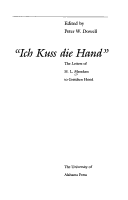 Book cover for "Ich Kuss die Hand"