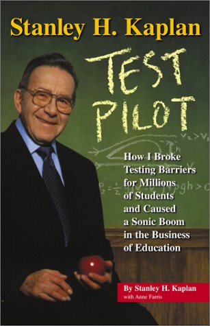 Book cover for Stanley H Kaplan Test Pilot