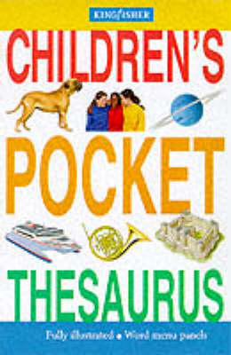 Book cover for Kingfisher Illustrated Pocket Thesaurus