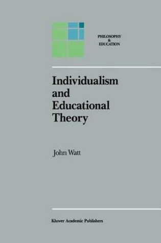 Cover of Individualism and Educational Theory