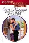 Book cover for Wanted: Mistress and Mother