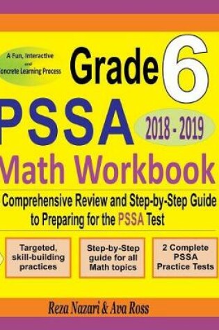 Cover of Grade 6 PSSA Mathematics Workbook 2018 - 2019