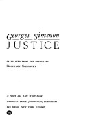 Book cover for Justice