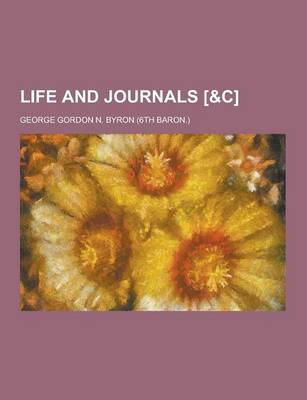 Book cover for Life and Journals [&C]