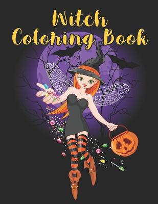 Book cover for Witch Coloring Book