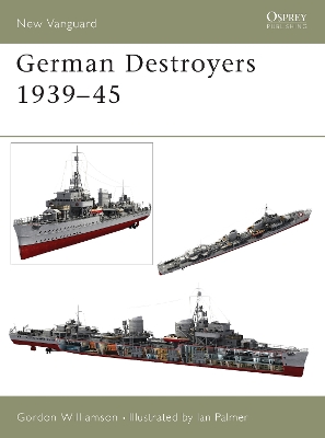 Cover of German Destroyers 1939-45