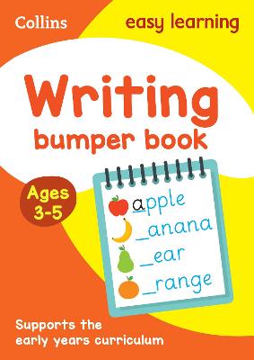 Book cover for Writing Bumper Book Ages 3-5