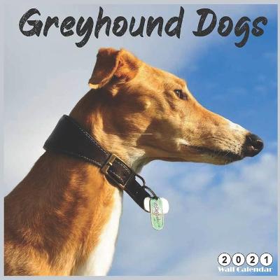 Book cover for Greyhound Dogs 2021 Wall Calendar