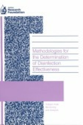 Cover of Methodologies for the Determination of Disinfection Effectiveness