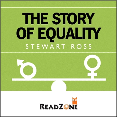 Book cover for The story of equality