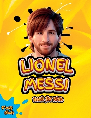 Book cover for Lionel Messi Book for Kids