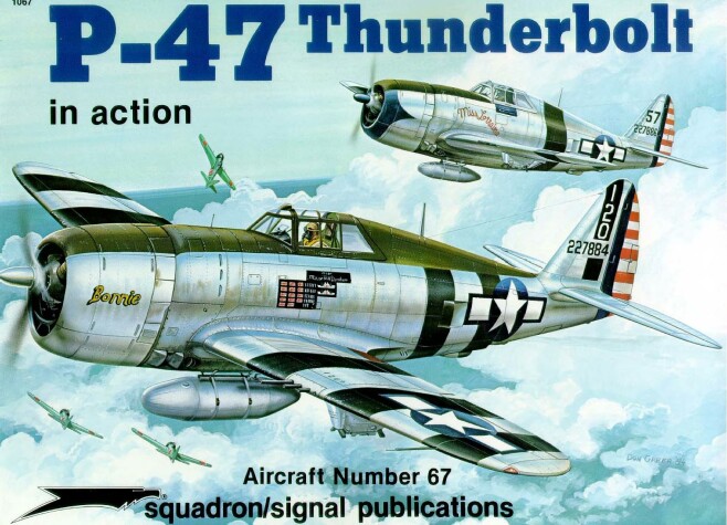 Cover of P-47 Thunderbolt in Action