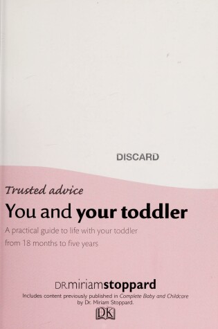 Cover of You and Your Toddler