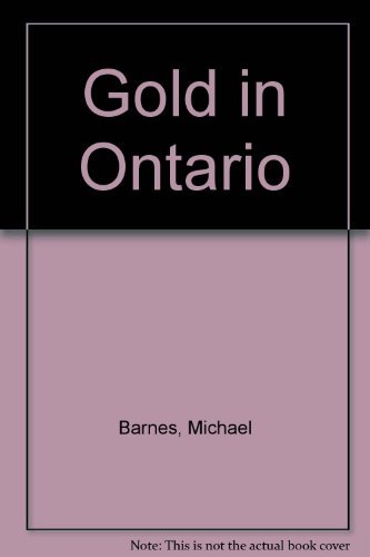 Book cover for Gold in Ontario