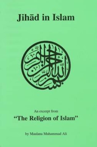 Cover of Jihad in Islam