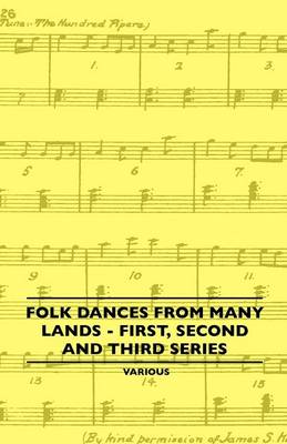 Book cover for Folk Dances From Many Lands - First,Second And Third Series