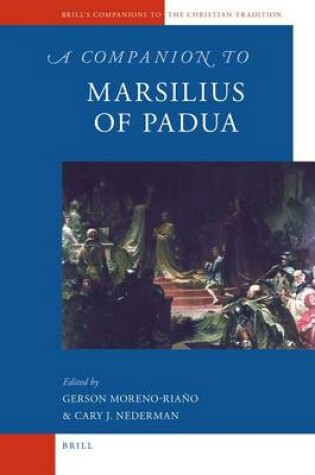 Cover of A Companion to Marsilius of Padua