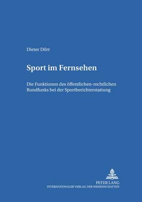 Cover of Sport Im Fernsehen