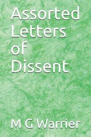 Cover of Assorted Letters of Dissent