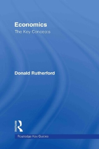 Cover of Economics: The Key Concepts