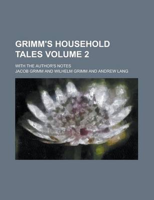 Book cover for Grimm's Household Tales