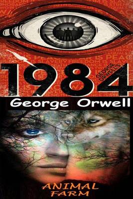 Book cover for Animal Farm and 1984