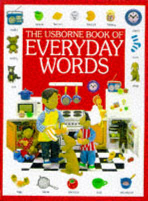 Book cover for The Usborne Book of Everyday Words