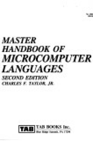 Cover of Master Handbook of Microcomputer Languages