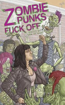 Book cover for Zombie Punks Fuck Off