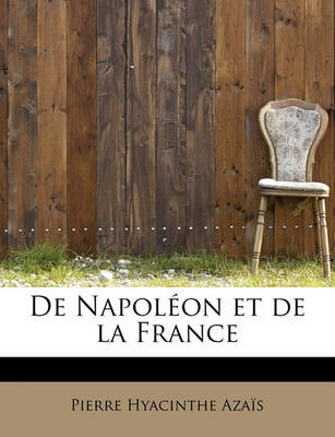 Book cover for de Napol on Et de La France