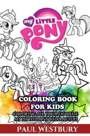 Cover of My Little Pony Coloring Book for Kids