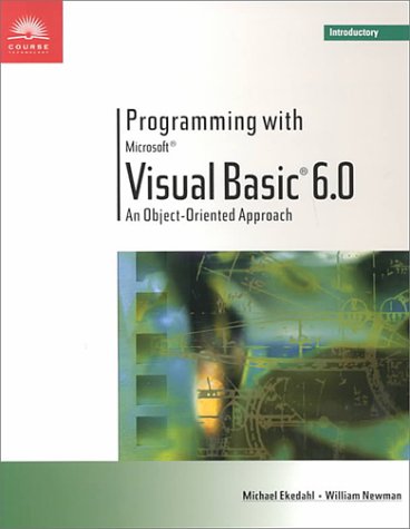 Book cover for Programming with Microsoft Visual Basic 6.0