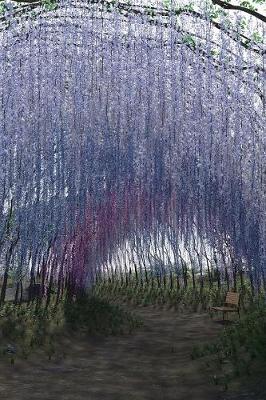 Book cover for Blue Rain Wisteria Waterfall Journal