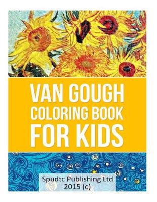 Book cover for Van Gough Coloring Book for Kids