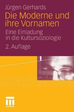 Cover of Die Moderne und ihre Vornamen