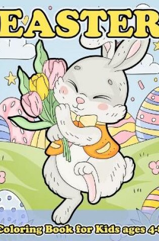 Cover of Easter Coloring Book for Kids ages 4-8