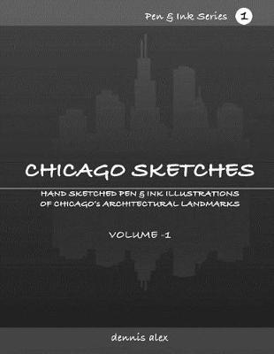 Book cover for Chicago Sketches - Pen & Ink Series 1