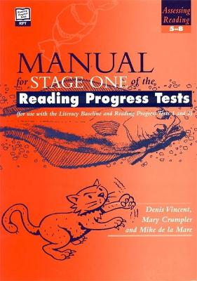 Book cover for Reading Progress Tests, Stage One SPECIMEN SET