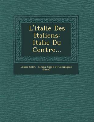 Book cover for L'Italie Des Italiens