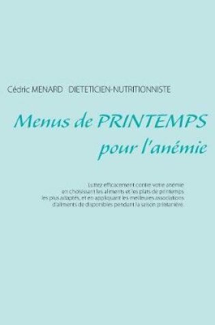 Cover of Menus de printemps pour l'anémie