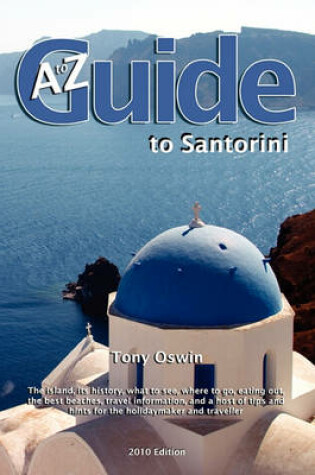 Cover of A to Z Guide to Santorini 2010