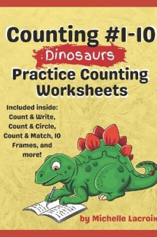 Cover of Counting #1-10 - Dinosaurs