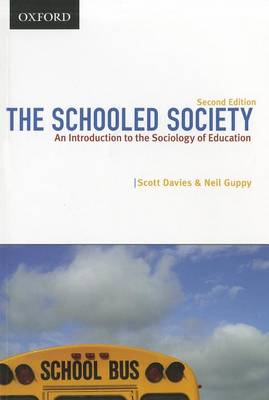 Book cover for The Schooled Society