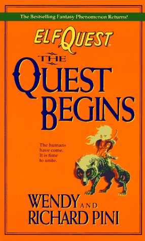 Book cover for The Quest Begins: Elfquest